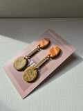Polymer Clay Earrings--Fall Inpired Dangles