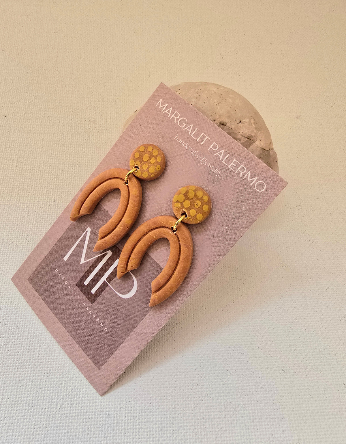 Polymer Clay Earrings--Fall Harvest Design